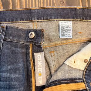 Cinch 35x30 Silver Tag Dark Wash Men's Jeans